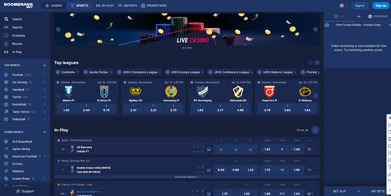 Test du casino Boomerang.Bet